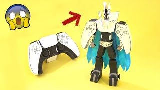 Transformer Dualsense Papercraft Sony Playstation 5