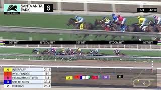 Mizzyaan wins Race 6 on Saturday, October 5 at Santa Anita Park