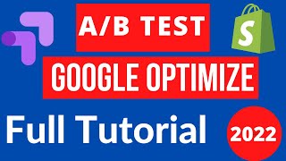 Google Optimize Tutorial | Google Optimize A/B test 2022