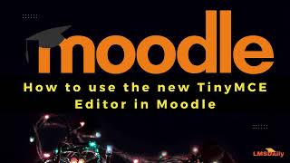 Moodle Teachers - How to use the TinyMCE editor? #moodle #tinymce #editor
