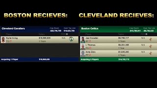 KYRIE IRVING TRADED TO BOSTON CELTICS, ISIAH THOMAS TO CAVS IN BLOCKBUSTER TRADE D WADE SOON TO CAVS
