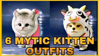 6 MYTIC KITTEN OUTFITS | NEW COMPANION | PUBG BGMI |