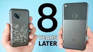 First Android Phone vs Google Pixel! 8 Year Comparison