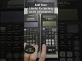 HIDDEN Key Combo on TI Scientific Calculators! TI-36x Pro & TI-30x Plus Mathprint.