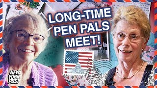 Snail Mail Pen Pals of 65 Years Meet for the First Time | New York Post