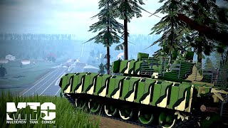 Multicrew Tank Combat (ROBLOX) - Hawk VS Eagle showdown.