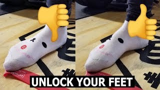 UNLOCK YOUR FEET