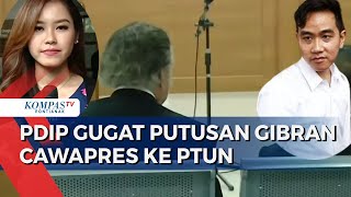 PTUN Gelar Sidang Gugatan PDIP ke KPU atas Penetapan Gibran Jadi Cawapres