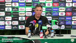 CONFERENCIA DE PRENSA J4 |  EDUARDO BERIZZO /  D. T. CLUB LEÓN