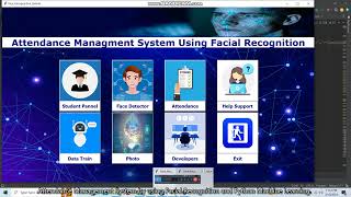Attendance Management Software by using Facial Recognition and Python Machine Learning Episode-2