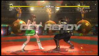 DOA5U HITOMI (IDK) vs HAYABUSA (This was me)