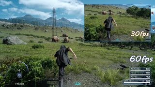 【FF15 60fps】FF15の60fps比較動画