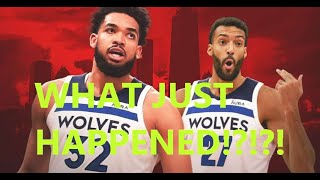 TIMBERWOLVES TRADED FOR RUDY GIOBERT!!!