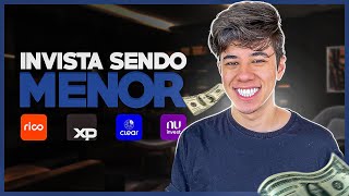 COMO INVESTIR SENDO MENOR DE IDADE *começando com pouco dinheiro*