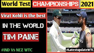 WTC | Virat Kohli is the best batsman in the world | Tim Paine | WTC 2021 | News trending