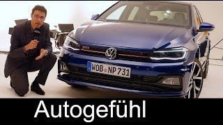 VW Polo GTI Mk6 REVIEW Exterior/Interior/Facts - all-new Volkswagen Polo 2018 - Autogefühl