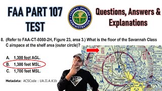 Pass the FAA Part 107 | Test Walkthrough | Q & A with explanations | Part 107 Study Guide 2023