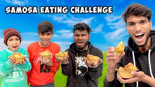 Samosa Eating Challenge 😲|| Bhupendra Singh