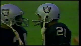 1983 Los Angeles Raiders week 16 vs. San Diego Chargers