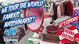 Exploring Vienna’s Naschmarkt Flea Market – Bizarre Comic Finds & Hidden Treasures! #naschmarkt