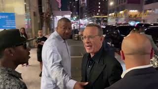 Tom Hanks rages, pushes and swears at fans after his wife Rita Wilson is nearly knocked over