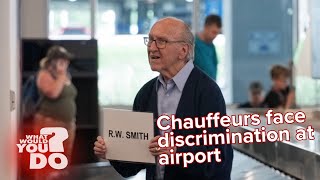 Chauffeurs experience discrimination at airport