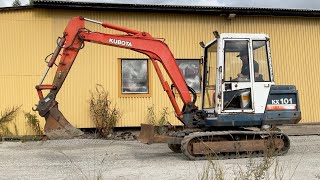 Köp Minigrävmaskin Kubota KX101 på Klaravik