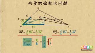 03 向量的面积比问题  向量的分解与向量的坐标运算  高中数学