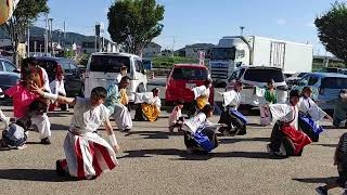 2023.9.24 道の駅 上品の郷 よさこい 演舞 総踊り 『ねぶたよさこい大乱舞』