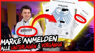 Eigene Marke anmelden OHNE Anwalt - Alle Unterlagen, Marken Recherche (Schritt für Schritt Tutorial)