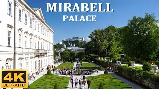 Mirabell Palace Salzburg Austria 4k UHD