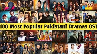 Top 100 Most Popular Pakistani Dramas Title Song(ost|| Five Drama