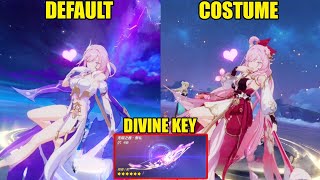 Honkai Impact 3 8.1 : Divine Key Elysia SKILL Default + Costume