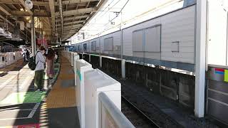 3月15日溝の口駅 東京メトロ半蔵門線8000系 8110F 入線