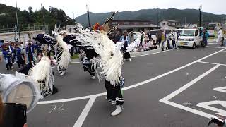 ２０１９年小槌神社例大祭神輿渡御「金澤鹿子踊」