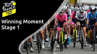 Stage 1 highlights: Winning moment - Tour de France Femmes 2022