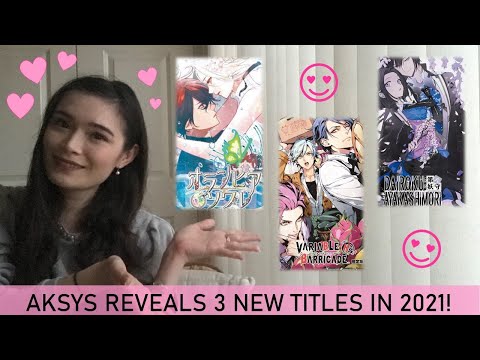  2021: Aksys announces 3 NEW otome games titles! More info here... 