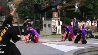 「四日市嘉舞羅」　四日市よさこい2011　諏訪公園