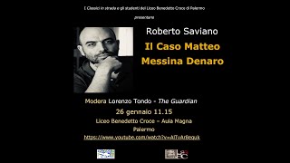 Roberto Saviano -Lorenzo Tondo "Il Caso Matteo Messina Denaro"