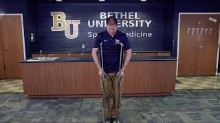 Fitting a Crutch Skills Video