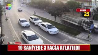 10 saniyede 3 facia atlatıldı