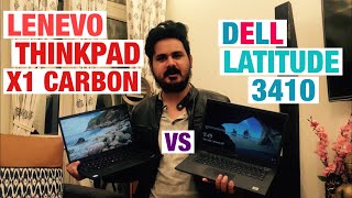 Dell Latitude 3410 vs Lenevo Thinkpad X1 carbon Laptop