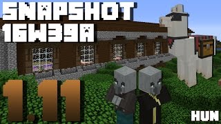 Minecraft - 1.11 Snapshot - 16w39a - LÁMA, WOODLAND MANSION