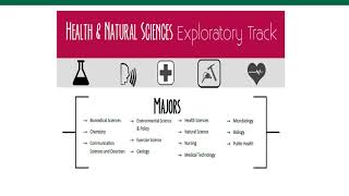 Exploratory Health and Natural Sciences (EHN) pathway