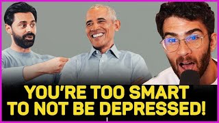 HasanAbi Reacts to Hasan Minhaj asked President Obama if he's DEPRESSED!?