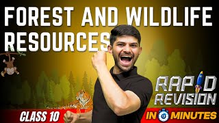 Forest and Wildlife Resources | 10 Minutes Rapid Revision | Class 10 SST