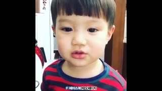 Tae Oh má phúng , siêu cute