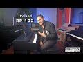 Roland RP102 Digital Piano - Authentic Piano Performance with Modern Connectivity