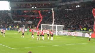 GOAL PSV 4-0 against Fc Emmen ( Pereiro) 6-0