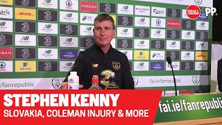 Ireland-Slovakia | Stephen Kenny on Coleman injury | How Republic will play | Shane Duffy at Celtic